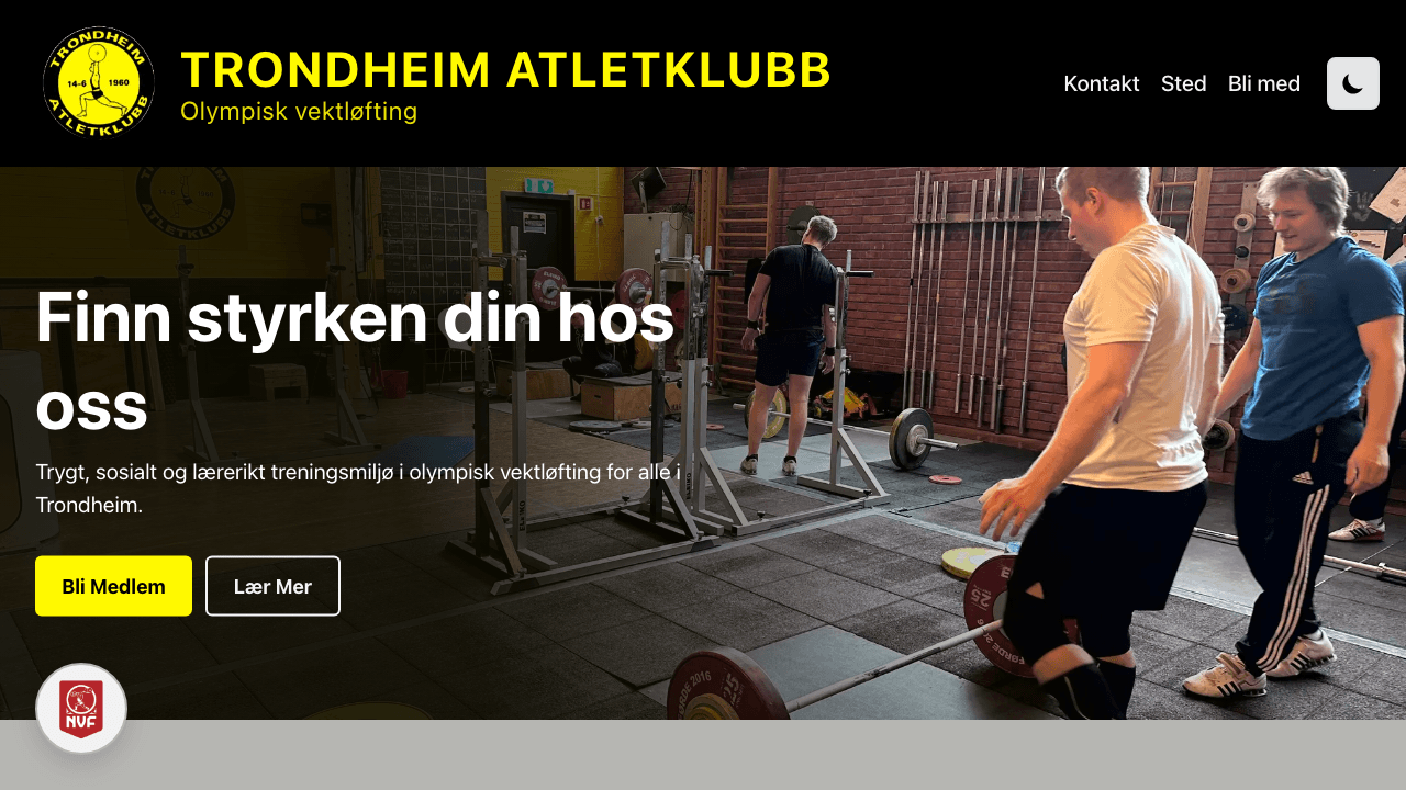 Atletklubben screenshot